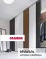Preview: Dekor teak  weiß/grau Gardinia Gardinia Flächenvorhang von Gardinen-for-life